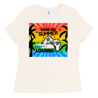 Bone game on summer loading Ladies Tee - TumblerDesignByShophia
