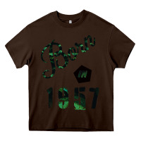 Chocolate Brown Born In 1957 Heavy Core Tee - Bettercallsaul