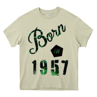 Mossy Born In 1957 Heavy Core Tee - Bettercallsaul