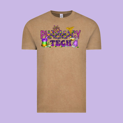 Pharmacy Tech Vintage Tee Designed By Howdyjamesfarm
