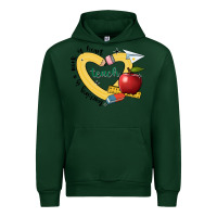 Forest Green teaching is a work of heart Urban Hoodie - JahusDesignShop