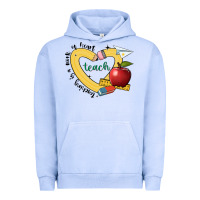 Pigment Grape Ice teaching is a work of heart Urban Hoodie - JahusDesignShop