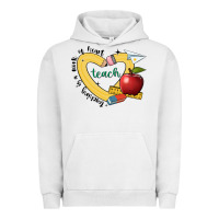 Pigment Lunar Rock teaching is a work of heart Urban Hoodie - JahusDesignShop
