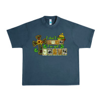Midnight Navy i dont need luck ive got jesus Urban Heavy Tee - CowGirlArtShop