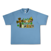 Pebble Blue i dont need luck ive got jesus Urban Heavy Tee - CowGirlArtShop