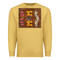 Antique Gold senior mom Premium Sweatshirt - AdoDesignShop