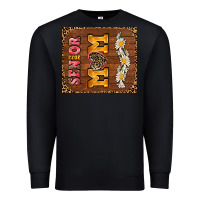 Black senior mom Premium Sweatshirt - AdoDesignShop