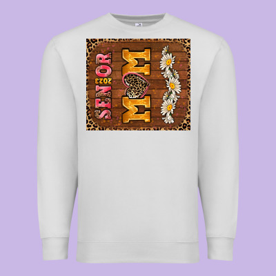 Senior Mom Premium Sweatshirt Designed By Adodesignshop