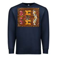 Navy senior mom Premium Sweatshirt - AdoDesignShop