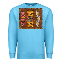Ocean Blue senior mom Premium Sweatshirt - AdoDesignShop