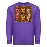 Purple senior mom Premium Sweatshirt - AdoDesignShop