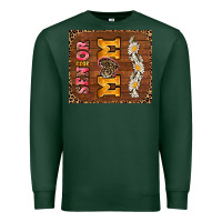 Sports Green senior mom Premium Sweatshirt - AdoDesignShop
