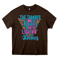 The Thunder Rolls And The Lightnin’ Strİkes Heavy Core Tee | Teevron