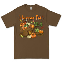Cacao Happy Fall Y'all Premium Tee - texasbilliewilder