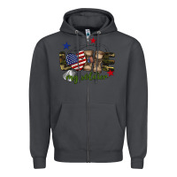 Smoke Love My Soldier Zipper Hoodie - BarkalooDesign