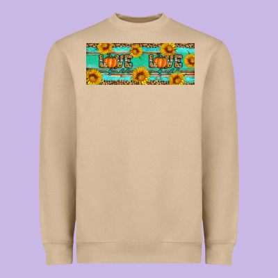 Love Fall Heavyweight Sweatshirt Designed By Artiststas