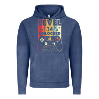 Vintage Denim level 34 unlocked shirt video gamer 34th birthday gifts tee t shirt Vintage Hoodie - longCreatives