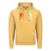 Vintage Mustard level 34 unlocked shirt video gamer 34th birthday gifts tee t shirt Vintage Hoodie - longCreatives