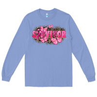 Colony Blue Survivor Breast Cancer Long Sleeve Tee - FaDigitalArtStudio