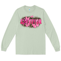 Matcha Survivor Breast Cancer Long Sleeve Tee - FaDigitalArtStudio