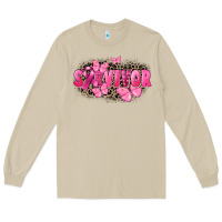 Mushroom Survivor Breast Cancer Long Sleeve Tee - FaDigitalArtStudio