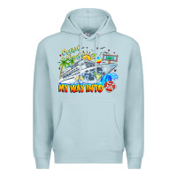 Blue Mist 2024 Cruisin Premium Hoodie - CowhideDigitalArt
