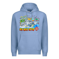 Colony Blue 2024 Cruisin Premium Hoodie - CowhideDigitalArt