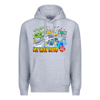 Heather Grey 2024 Cruisin Premium Hoodie - CowhideDigitalArt