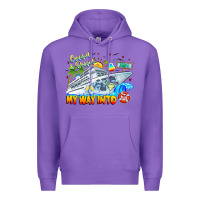 Purple 2024 Cruisin Premium Hoodie - CowhideDigitalArt