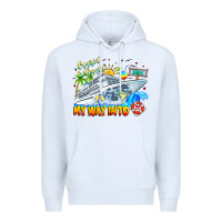 White 2024 Cruisin Premium Hoodie - CowhideDigitalArt