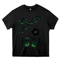Black Born In 1960 Heavy Core Tee - Bettercallsaul