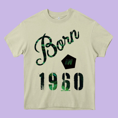 Born In 1960 Heavy Core Tee Designed By Bettercallsaul