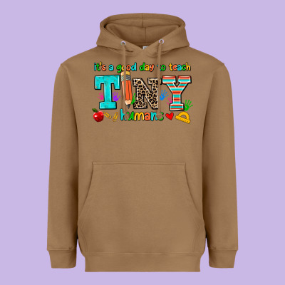Its A Good Day To Teach Tiny Humans Heavyweight Hoodie Designed By Adodesignshop