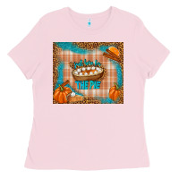 Bubblegum Pink just here for the pie Ladies Tee - TumblerDesignByShophia