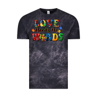Cloud Black Love needs no words Vintage Tee - CowGirlArtShop
