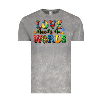 Cloud Rock Love needs no words Vintage Tee - CowGirlArtShop