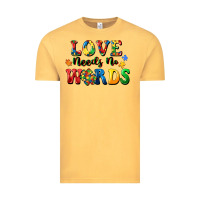 Vintage Mustard Love needs no words Vintage Tee - CowGirlArtShop