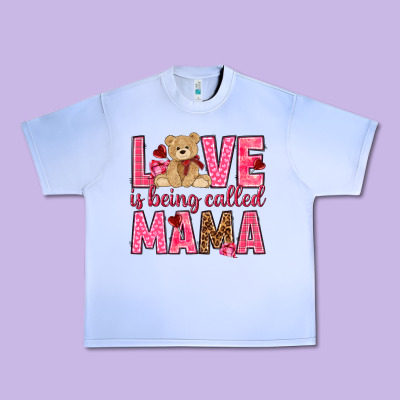 Love Is Being Called Mama Mother's Day Urban Heavy Tee Designed By Howdyjamesfarm