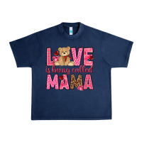 Navy Love is being called mama mother's day Urban Heavy Tee - HowdyJamesFarm