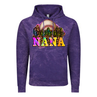 Cloud Purple baseball nana Vintage Hoodie - OliviaCreatesArt