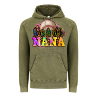 Vintage Olive baseball nana Vintage Hoodie - OliviaCreatesArt