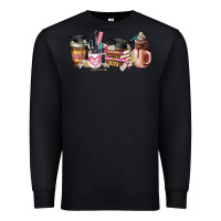 Black senior 2023 graduation coffee cups Premium Sweatshirt - AdoDesignShop