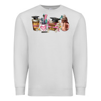 Dove Grey senior 2023 graduation coffee cups Premium Sweatshirt - AdoDesignShop