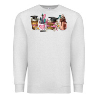 Oatmeal Heather senior 2023 graduation coffee cups Premium Sweatshirt - AdoDesignShop