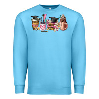 Ocean Blue senior 2023 graduation coffee cups Premium Sweatshirt - AdoDesignShop