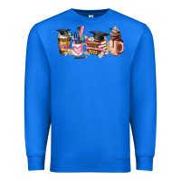 True Royal senior 2023 graduation coffee cups Premium Sweatshirt - AdoDesignShop