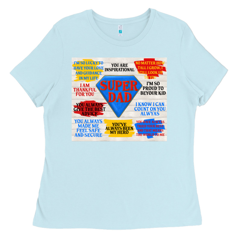Super Dad Ladies Tee by TumblerDesignByShophia | Teevron