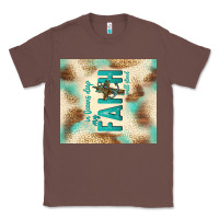 Chestnut faith with cross Classic Tee - TumblerDesignByShophia