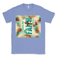Colony Blue faith with cross Classic Tee - TumblerDesignByShophia