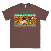 Chestnut Fall farm animals cow pig rooster Classic Tee - Artiststas